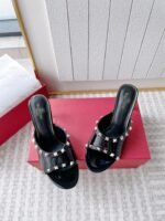 2024 Spring and Summer Crystal Heel Slippers Series - 图片 3