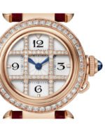 Pasha De Cartier, 30 Mm, Quartz, Rose Gold, Diamonds, 2 Interchangeable Leather Straps - 图片 4