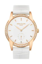Patek Philippe Calatrava Hand Wond Leather Ladies Watch 7122/200R-001 - 图片 2