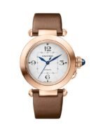 PASHA DE CARTIER ,35 MM, ROSE GOLD, INTERCHANGEABLE LEATHER STRAPS - 图片 2