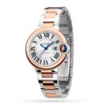 Cartier Ballon Bleu de Cartier watch, 33 mm, mechanical movement with automatic winding. Steel case, rose gold-P17311142 - 图片 2