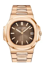 Patek Philippe Nautilus Brown Dial 18K Rose Gold Automatic Men's Watch 5711/1R-001 - 图片 2