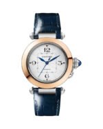 PASHA DE CARTIER , 35 MM,ROSE GOLD AND STEEL, INTERCHANGEABLE METAL AND LEATHER STRAPS - 图片 2