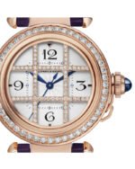 Pasha De Cartier, 35 Mm, Automatic, Rose Gold, Diamonds, 2 Interchangeable Leather Straps - 图片 3
