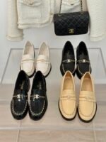 Chanel 24K new chain double C loafers