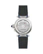 PASHA DE CARTIER, 35 MM, AUTOMATIC MOVEMENT, STEEL, 2 INTERCHANGEABLE LEATHER STRAPS - 图片 3