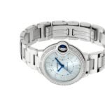 Cartier Ballon Bleu de Cartier watch 33 mm, automatic movement, steel, diamonds-P17311191 - 图片 6