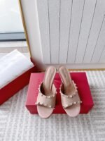 2024 Spring and Summer Crystal Heel Slippers Series - 图片 8