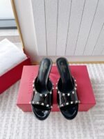2024 Spring and Summer Crystal Heel Slippers Series - 图片 2