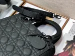 Lady Dior Rattan Check Matte Calfskin Size:24cm - 图片 2