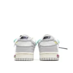 Nike 0ff-White x Nike Dunk Low "04 of 50" OW White Grey - 图片 3