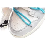Nike 0ff-White x Nike Dunk Low "02 of 50" OW White Grey - 图片 2