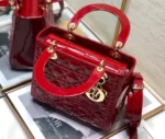 Cherry red lacquer, classic 5-panel 24cm - 图片 2
