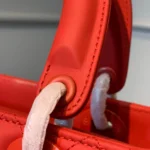 lady 24cm frosted large red Size: 24*12*20 cm - 图片 3