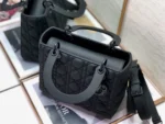 Lady Dior Rattan Check Matte Calfskin Size:24cm - 图片 5