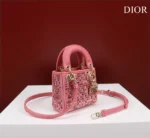 Lady Dior mini Size: 12 x 10.2 x 50cm Ref: S085686 - 图片 4