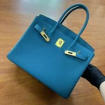 Birkin Size: 30 Cowboy Blue - 图片 2