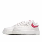 Nike Air Force 1 AF1 White and Red Sneakers - 图片 3