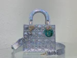 Lady Dior handbag size:20.5*8.5*17cm