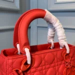 lady 24cm frosted large red Size: 24*12*20 cm - 图片 4