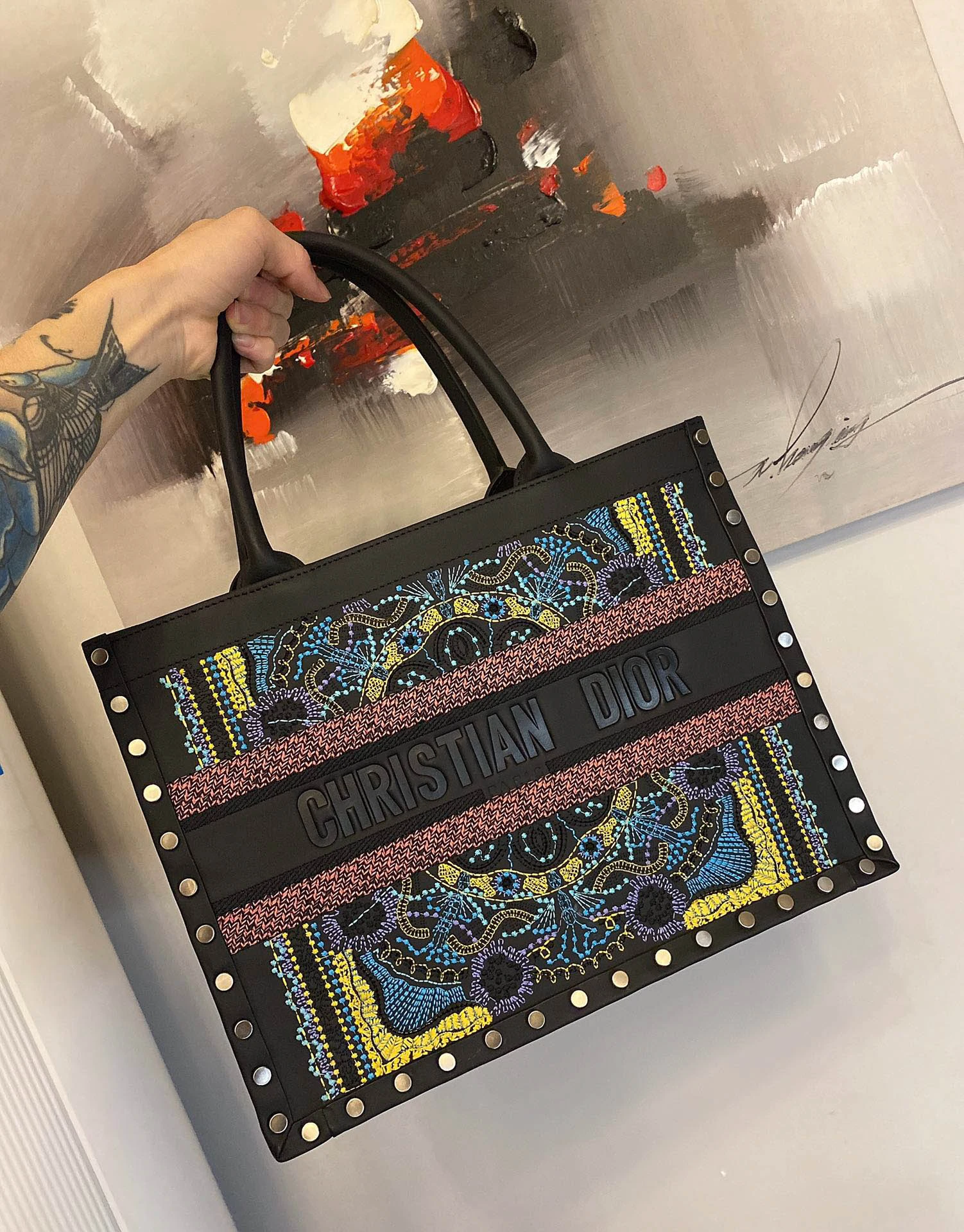 i3b03665b86180da78bed065d17120ce9 Dior book tote size: 36 - 图片 1
