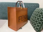 Sunshine Leather Tote Briefcase Size: 36*17*31cm 40*20*35 Model: 1520 1521 - 图片 3