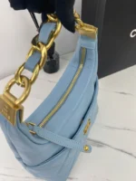 Chain underarm bag Model: size: 22X22X8cm - 图片 4