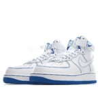 Nike Air Force 1 High '07 White and Blue High Top - 图片 4