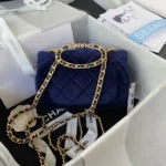 AS3450 Handbag with Diamond Chain Size: 20cm - 图片 4
