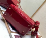 Cherry red lacquer, classic 5-panel 24cm - 图片 3