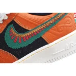 Nike Air Force 1 Black Orange - 图片 5