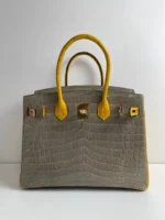 Birkin Ro Emerald Green Size: 30cm - 图片 7