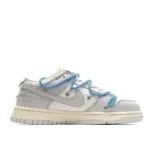 Nike 0ff-White x Nike Dunk Low "02 of 50" OW White Grey - 图片 5