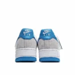 Nike Air Force 1 07 LV8 EMB Suede Grey Blue Hook - 图片 5