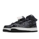 Nike Air Force 1 07 Premium Black Grey 3M Reflective - 图片 7