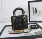 Lady Dior Handbag Ref: D6708-1 Size:17x 15 x 7cm