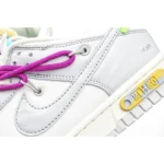 Nike 0ff-White x Nike Dunk Low "21 of 50" OW White Grey - 图片 5