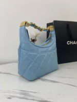 Chain underarm bag Model: size: 22X22X8cm - 图片 6
