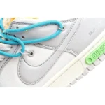 Nike 0ff-White x Nike Dunk Low "02 of 50" OW White Grey - 图片 8