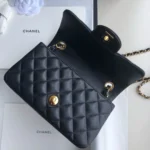 Black Lambskin Gold Buckle - 图片 8