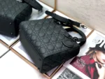 Lady Dior Rattan Check Matte Calfskin Size:24cm - 图片 8