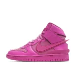 Ambush x Nike Dunk High Black 玫粉