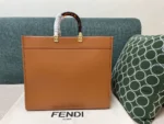 Sunshine Leather Tote Briefcase Size: 36*17*31cm 40*20*35 Model: 1520 1521 - 图片 9