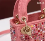 Lady Dior mini Size: 12 x 10.2 x 50cm Ref: S085686 - 图片 9