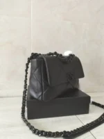 Chane1 Black Sheepskin Electric Black Style: 8069 Size: 26169cm - 图片 8