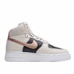 Nike Air Force 1 High High Top Milk Tea Black Rose Gold - 图片 7