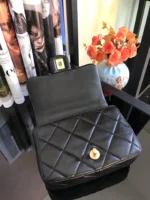 Chane Model: 2930# One shoulder can be worn crossbody Size: 18X6X14cm - 图片 9