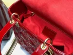 Cherry red lacquer, classic 5-panel 24cm - 图片 7