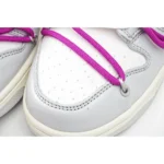Nike 0ff-White x Nike Dunk Low "21 of 50" OW White Grey - 图片 9