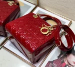 Cherry red lacquer, classic 5-panel 24cm - 图片 8